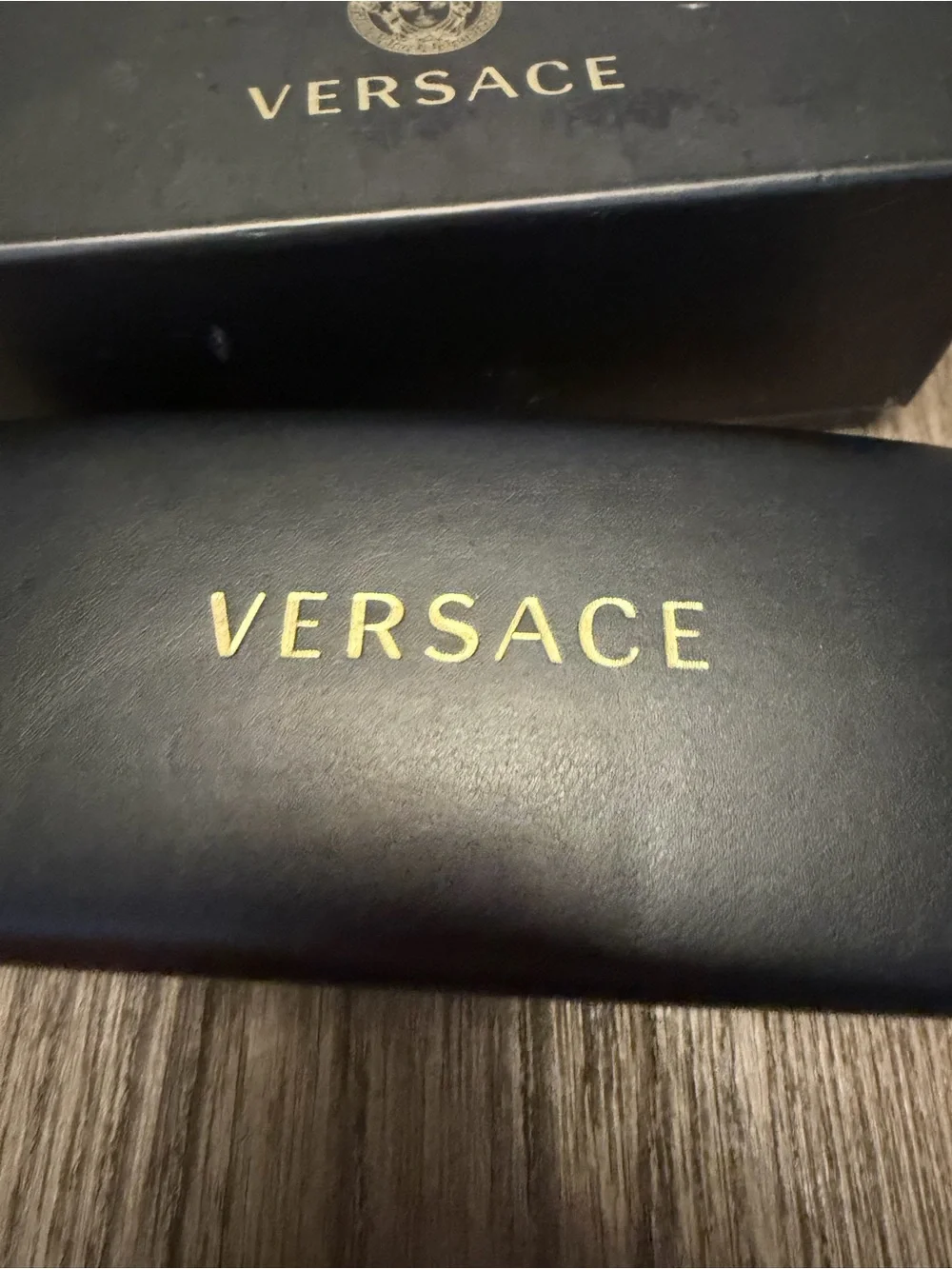 Versace Blue Cat-Eye Women's Sunglasses - Gradient Lens